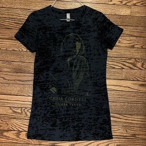 Chris Cornell Higher Truth Black Tour T-Shirt women’s Medium